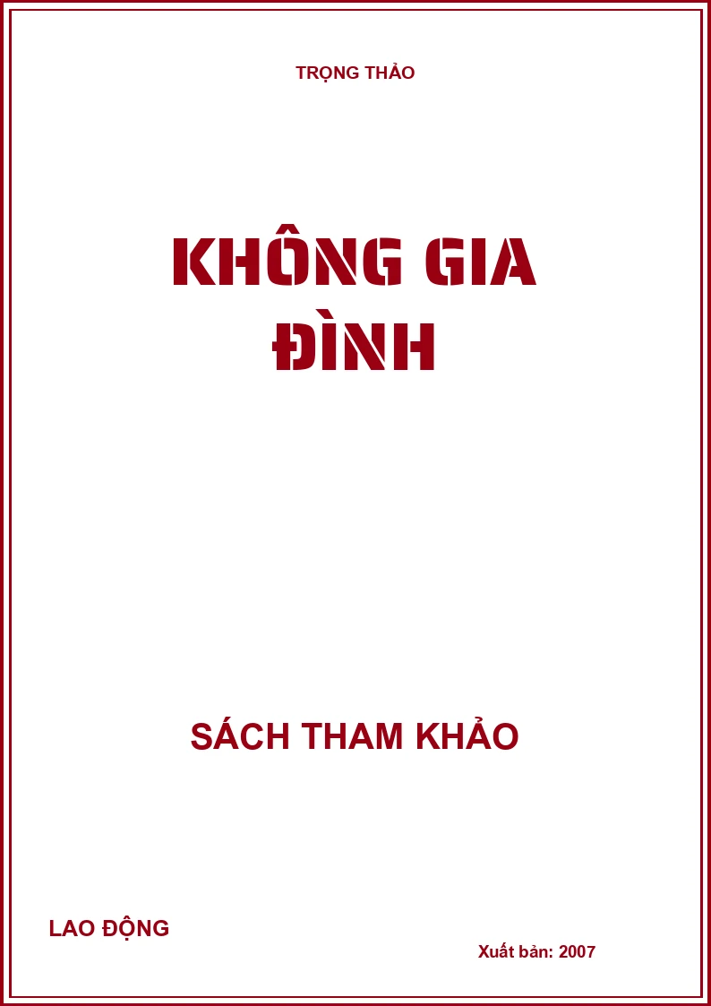 Không gia đình