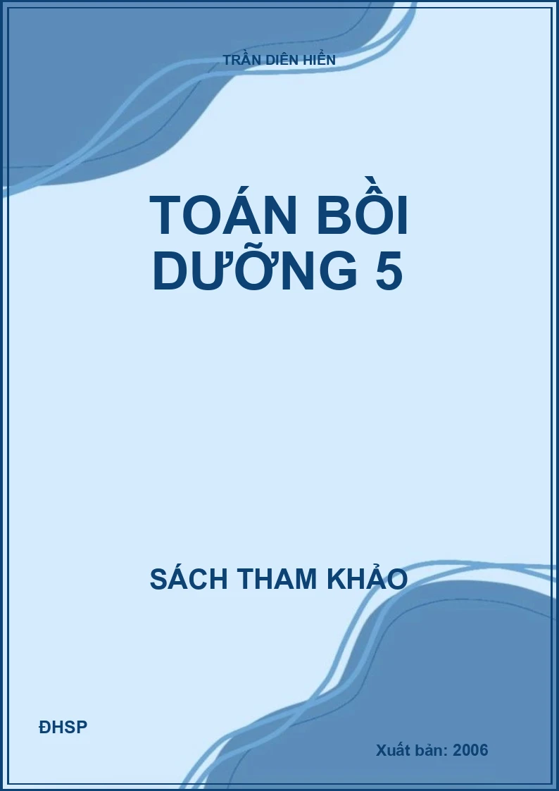 Toán bồi dưỡng 5