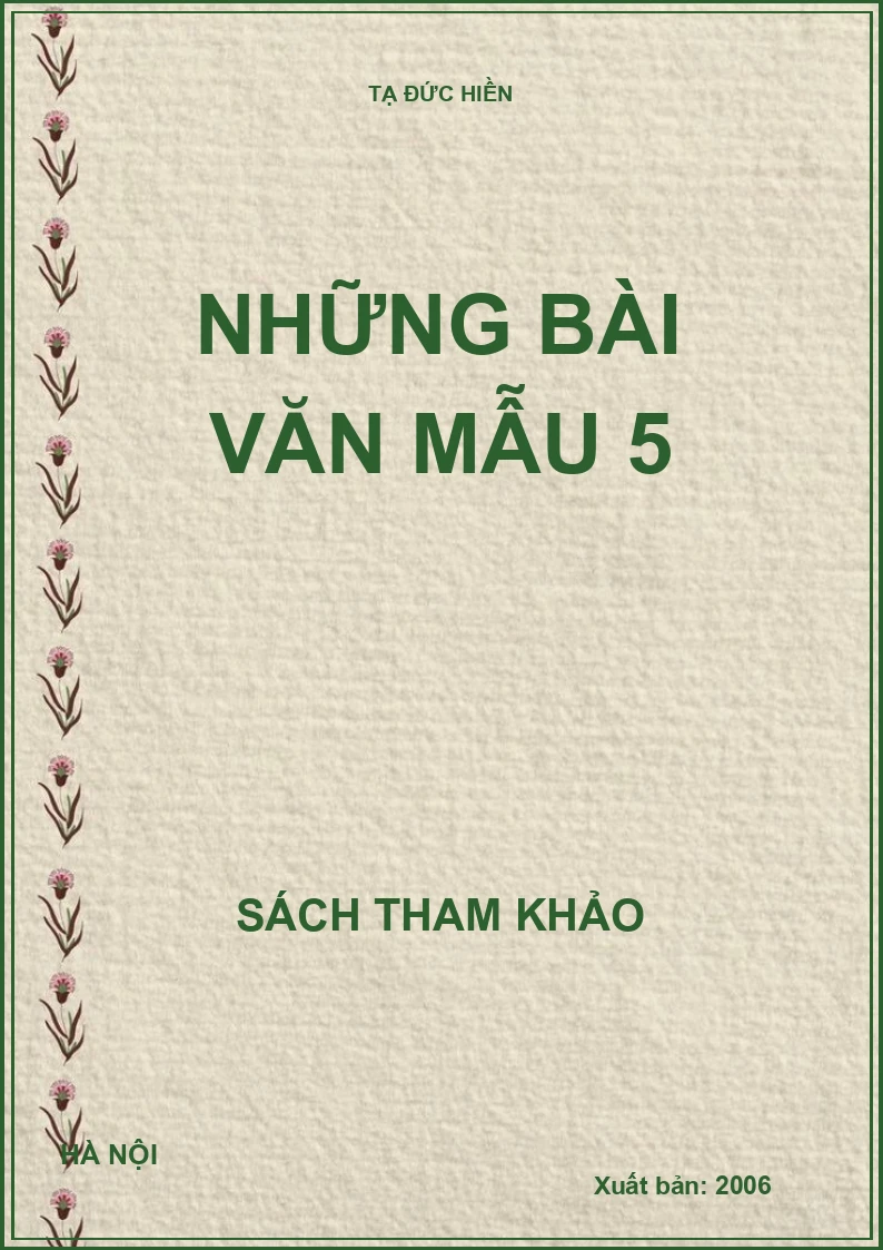 Những bài văn mẫu 5