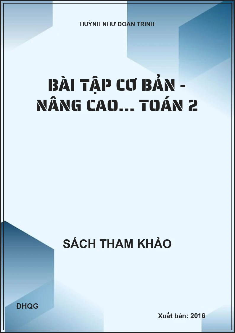 Bài tập cơ bản - nâng cao… toán 2