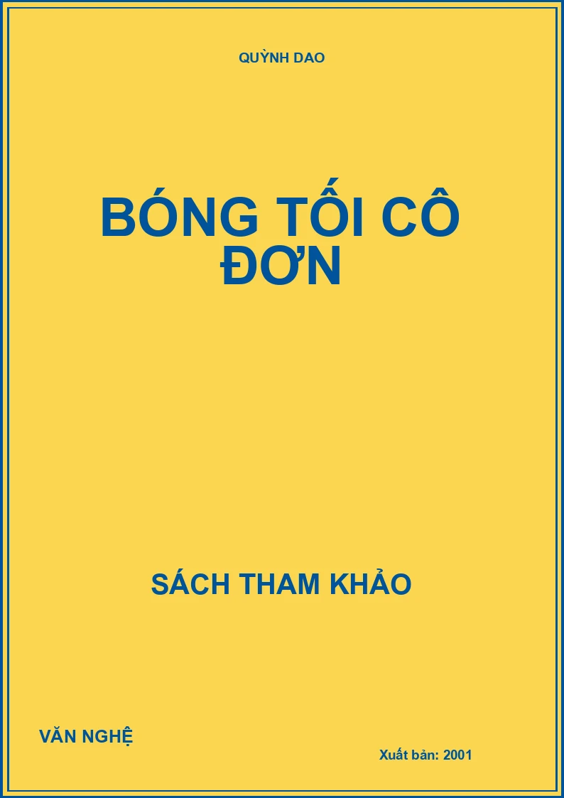 Bóng tối cô đơn