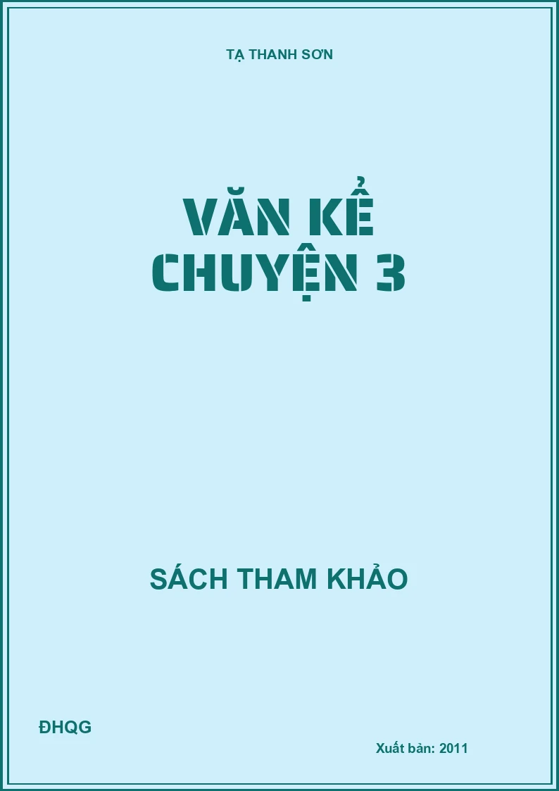 Văn kể chuyện 3