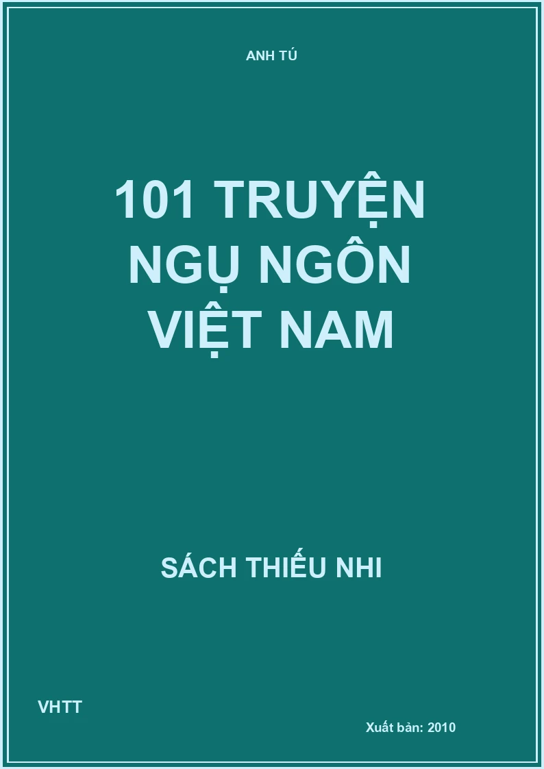 101 truyện ngụ ngôn việt nam