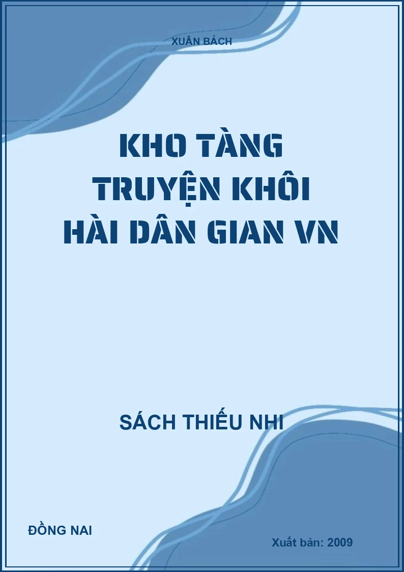 Kho tàng truyện khôi hài dân gian vn