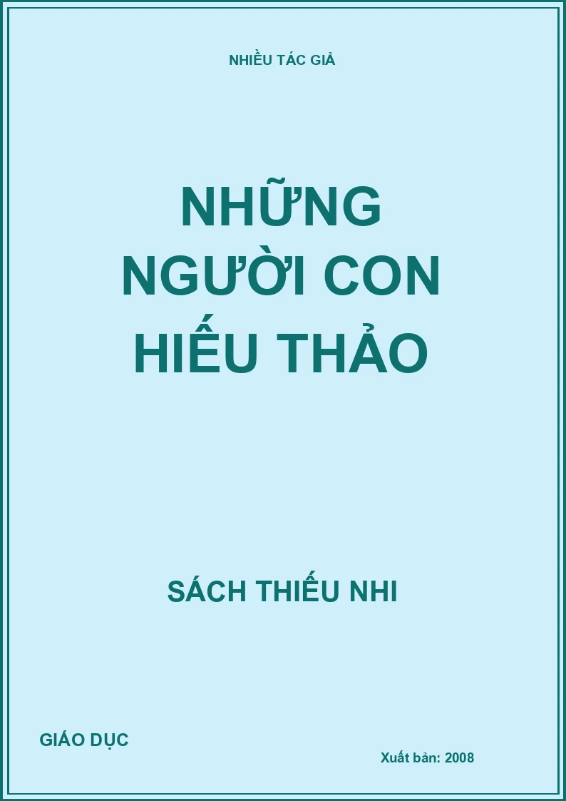 Những người con hiếu thảo