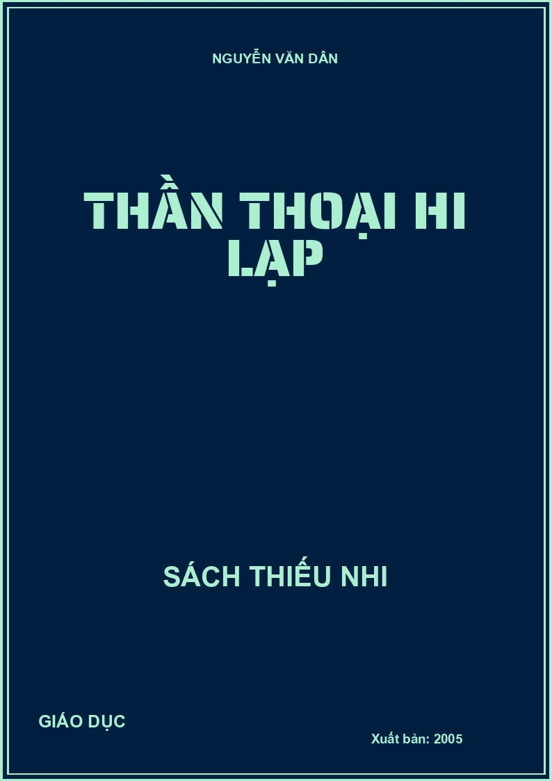 Thần thoại hi lạp