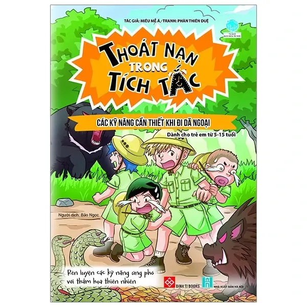 Thoát nạn trong tích tắc. Học sinh lớp 3