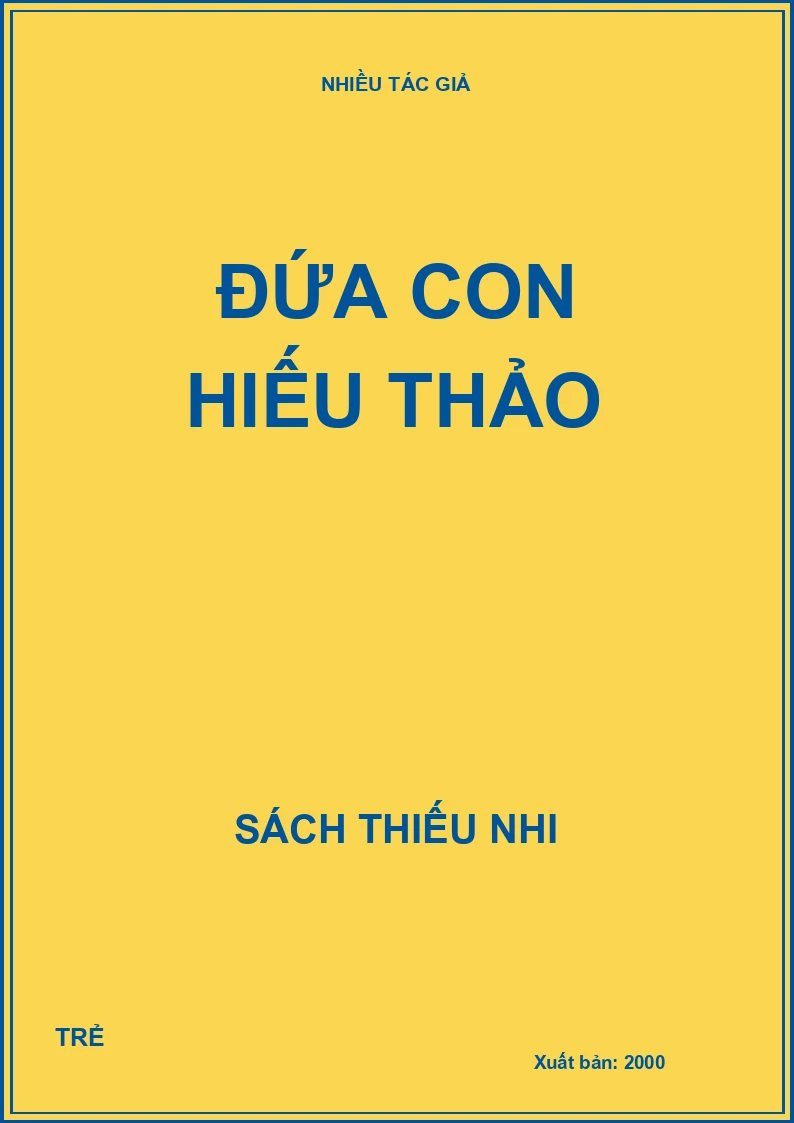 Đứa con hiếu thảo