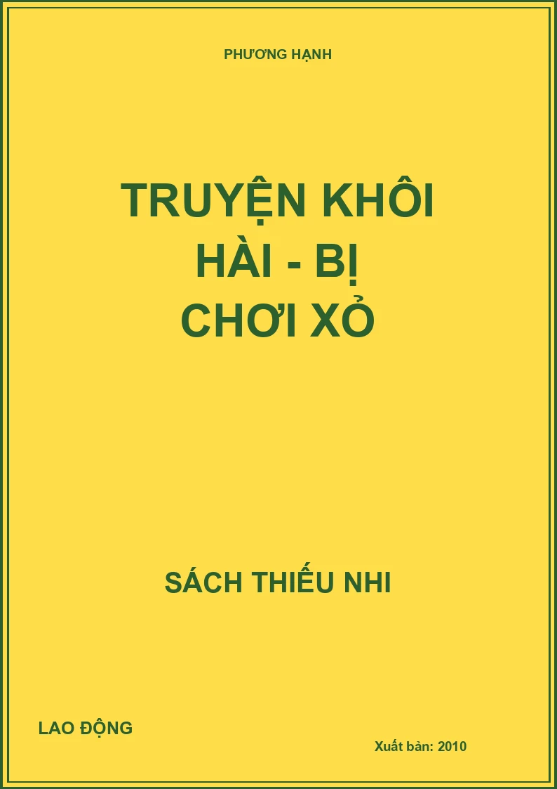Truyện khôi hài - Bị chơi xỏ