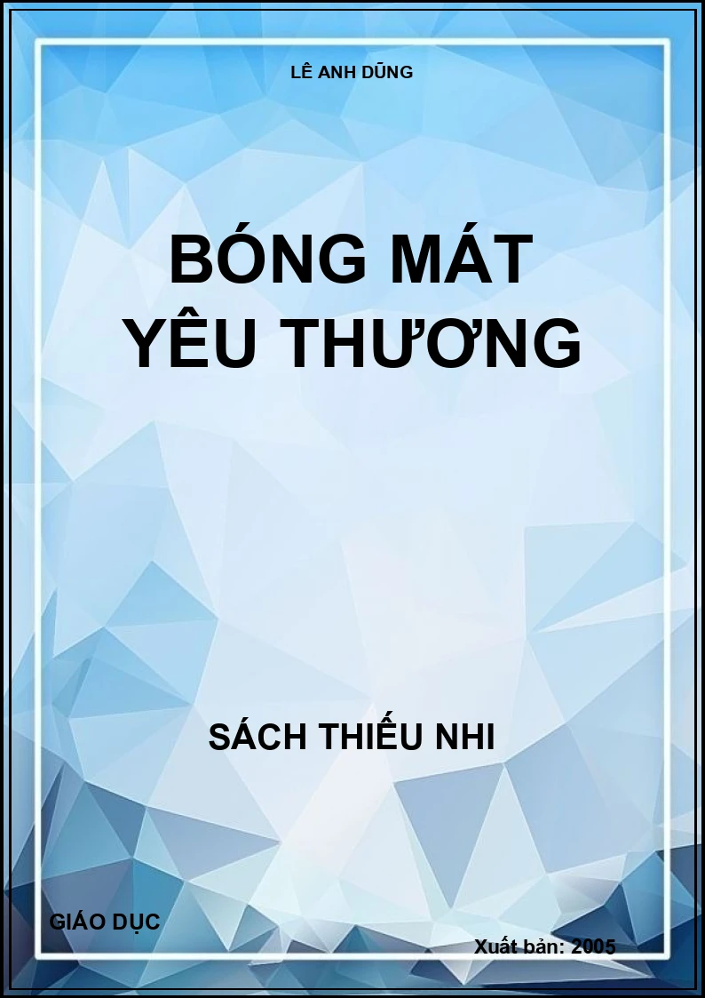 Bóng mát yêu thương