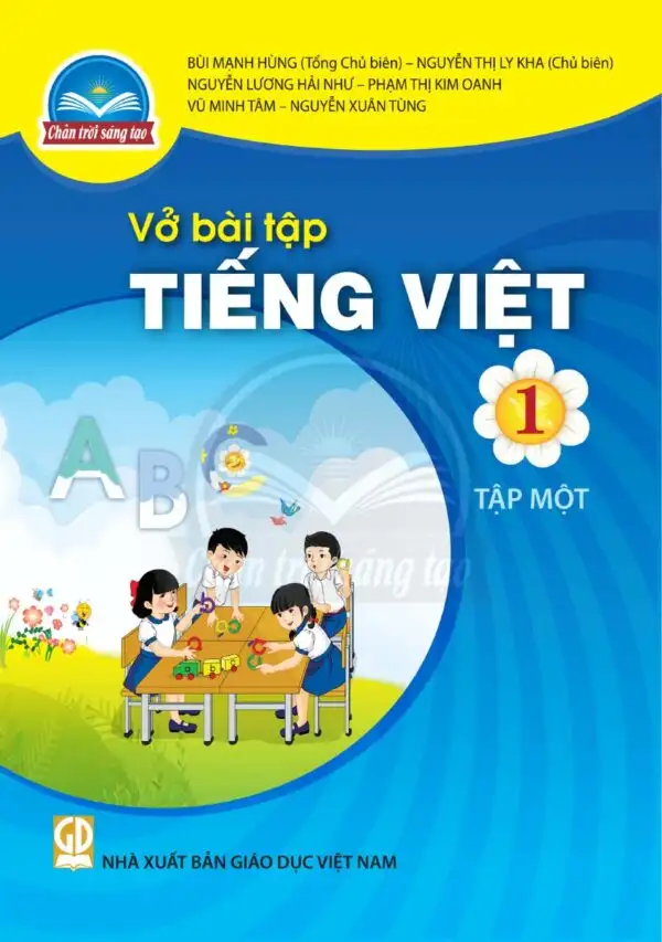 Vở Bài Tập Tiếng Việt 1 - Tập 1 - Chân Trời Sáng Tạo