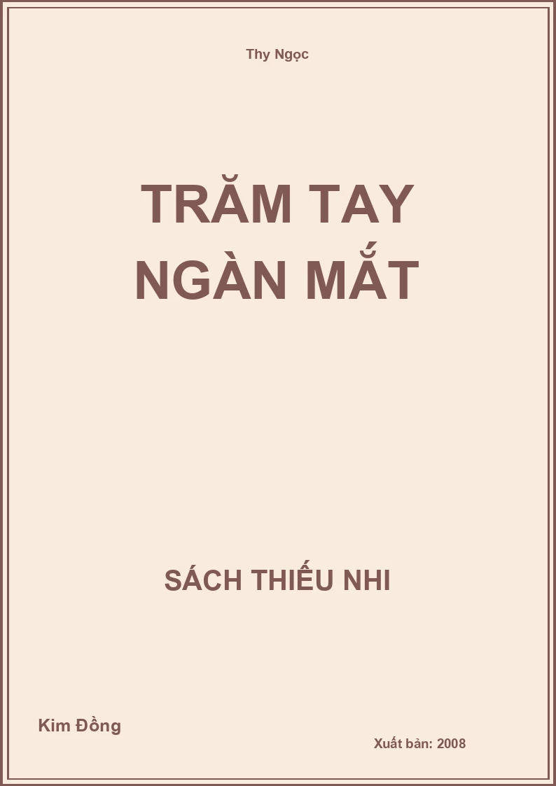 Trăm tay ngàn mắt