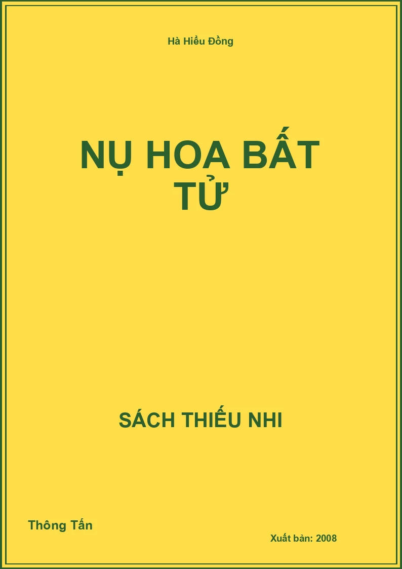 Nụ hoa bất tử