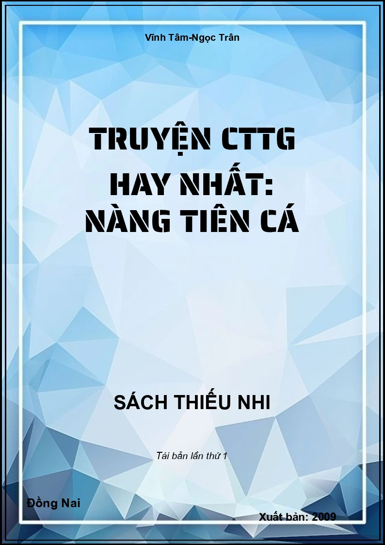 Truyện CTTG hay nhất: Nàng tiên cá