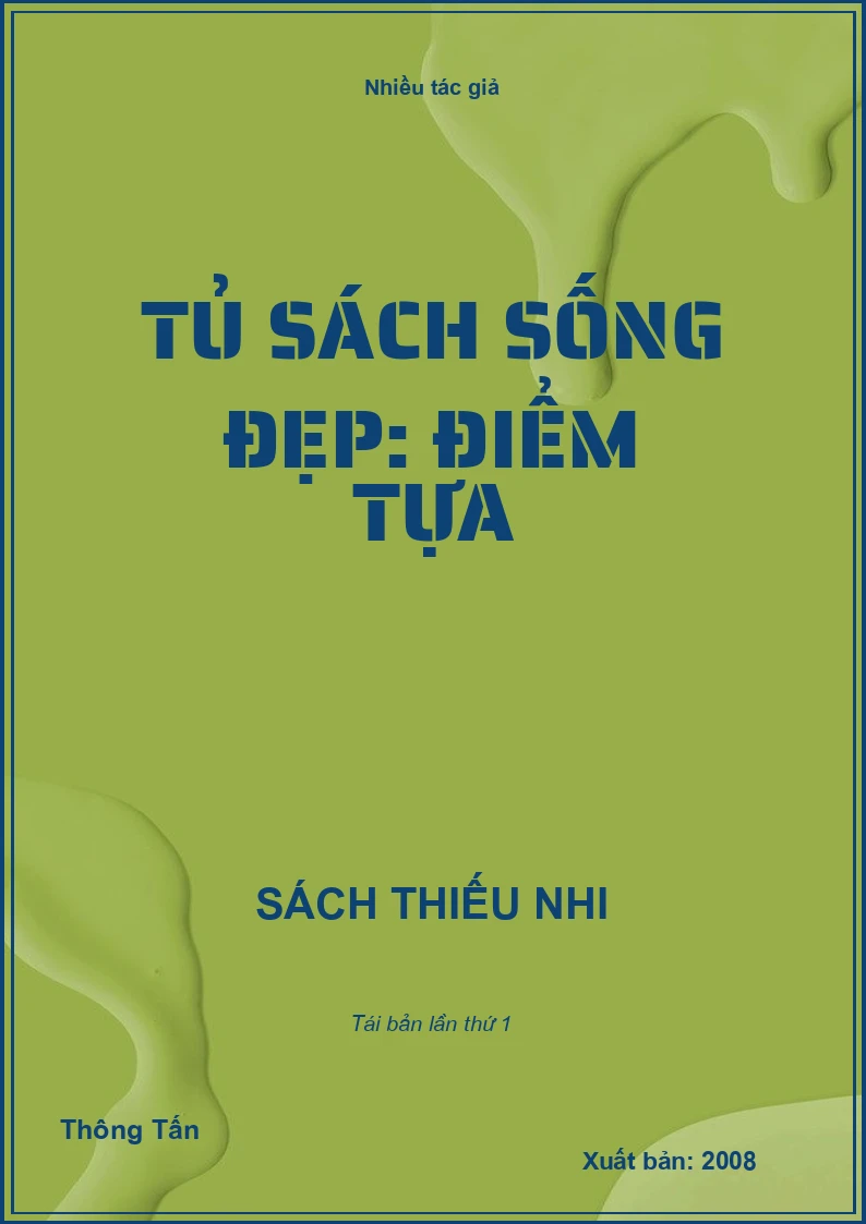Tủ sách sống đẹp: Điểm tựa