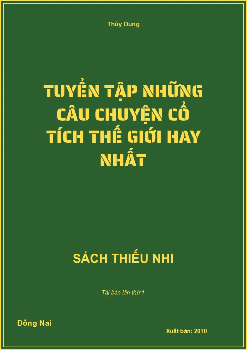 Tuyển tập những câu chuyện cổ tích thế giới hay nhất
