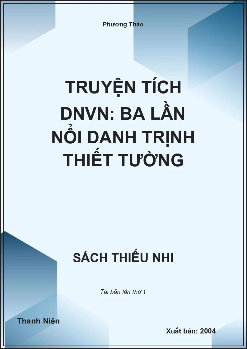 Truyện tích DNVN: Ba lần nổi danh Trịnh Thiết Tường