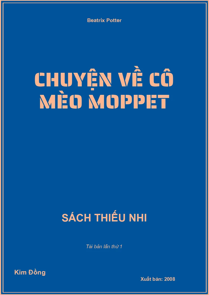 Chuyện về Cô Mèo Moppet