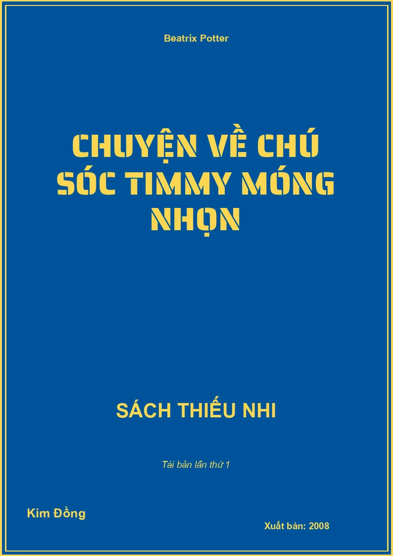 Chuyện về Chú Sóc Timmy móng nhọn