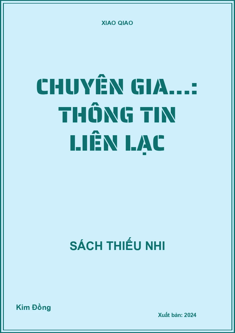 Chuyên gia...: Thông tin liên lạc