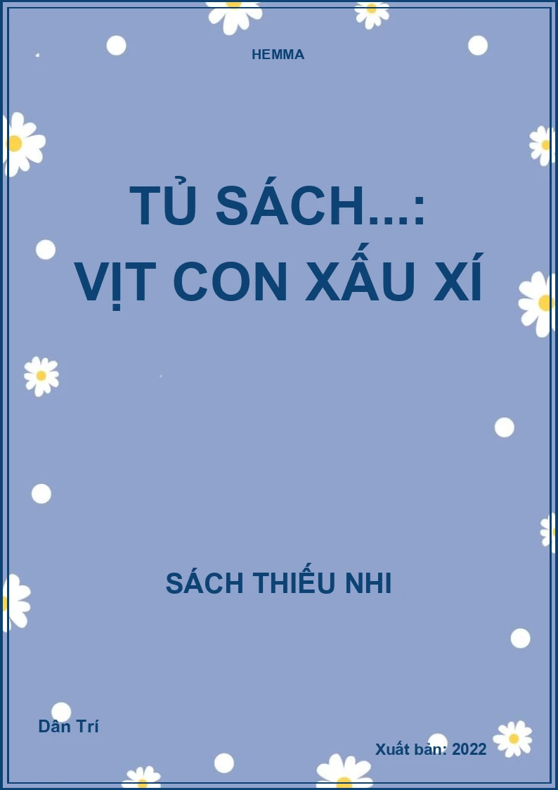 Tủ sách...: Vịt con xấu xí