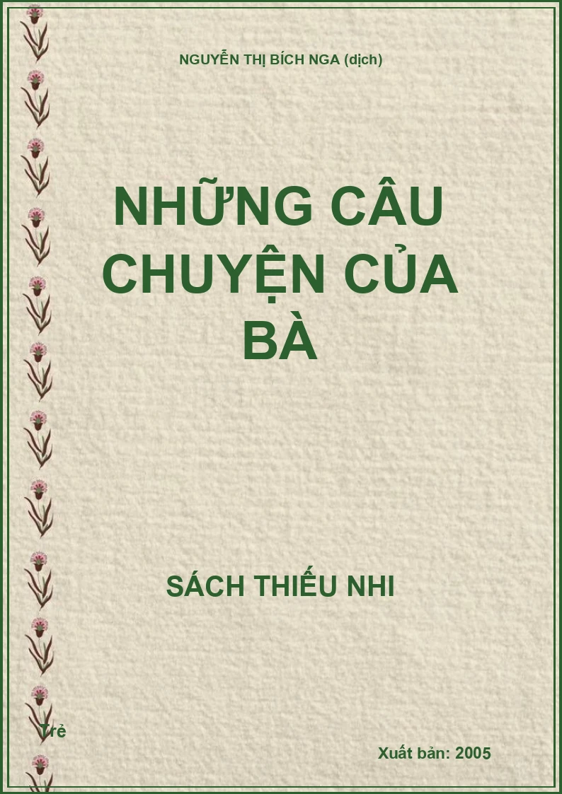 Những câu chuyện của bà