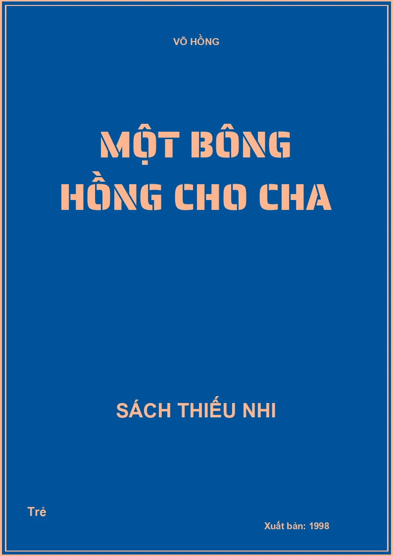 Một bông hồng cho cha