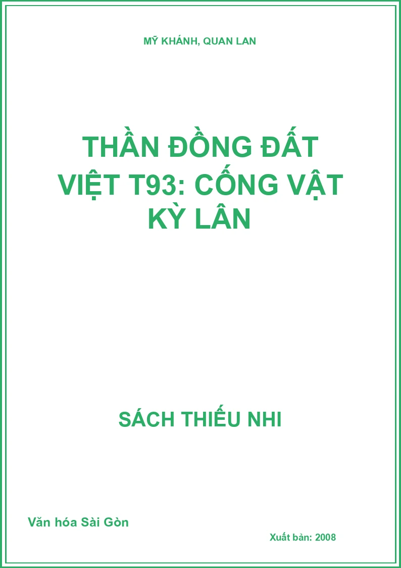 Thần đồng đất việt T93: Cống vật Kỳ lân