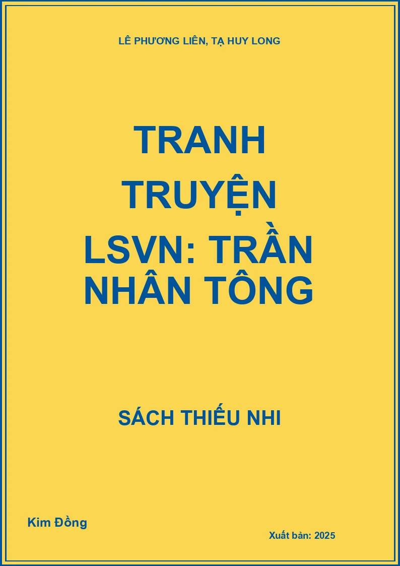 Tranh truyện LSVN: Trần Nhân Tông