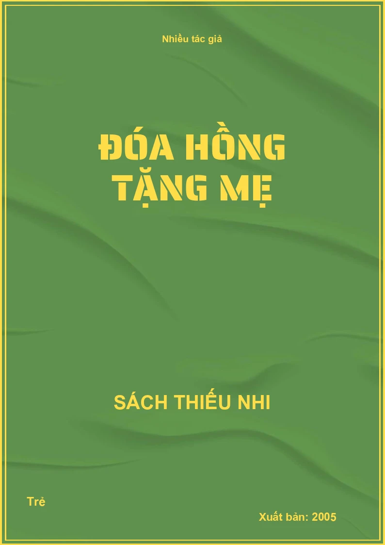 Đóa hồng tặng mẹ