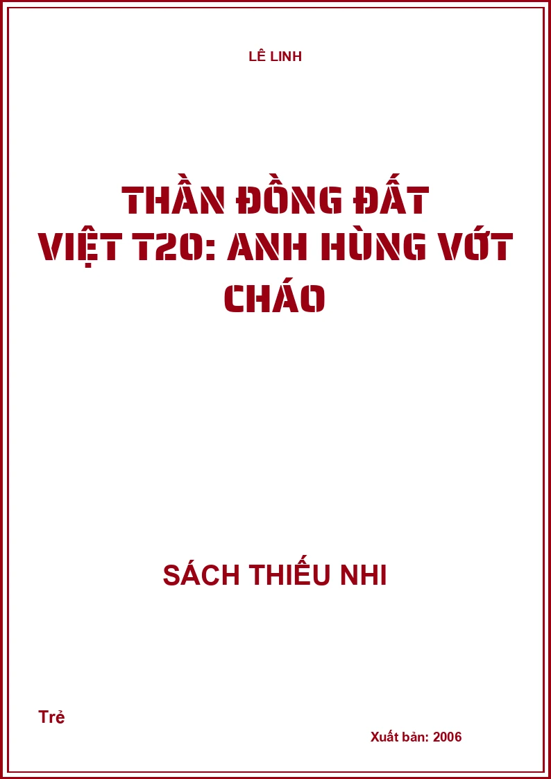 Thần đồng đất việt T20: Anh hùng vớt cháo