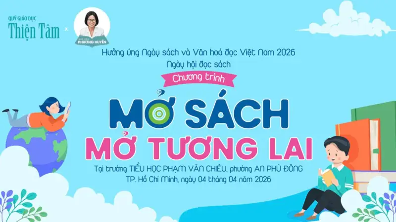Ngày hội đọc sách - Mở sách, mở tương lai