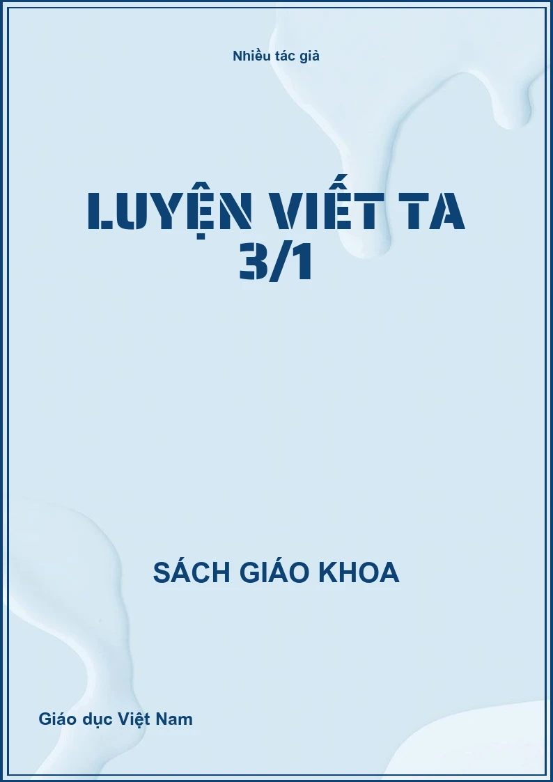 Luyện viết TA 3/1