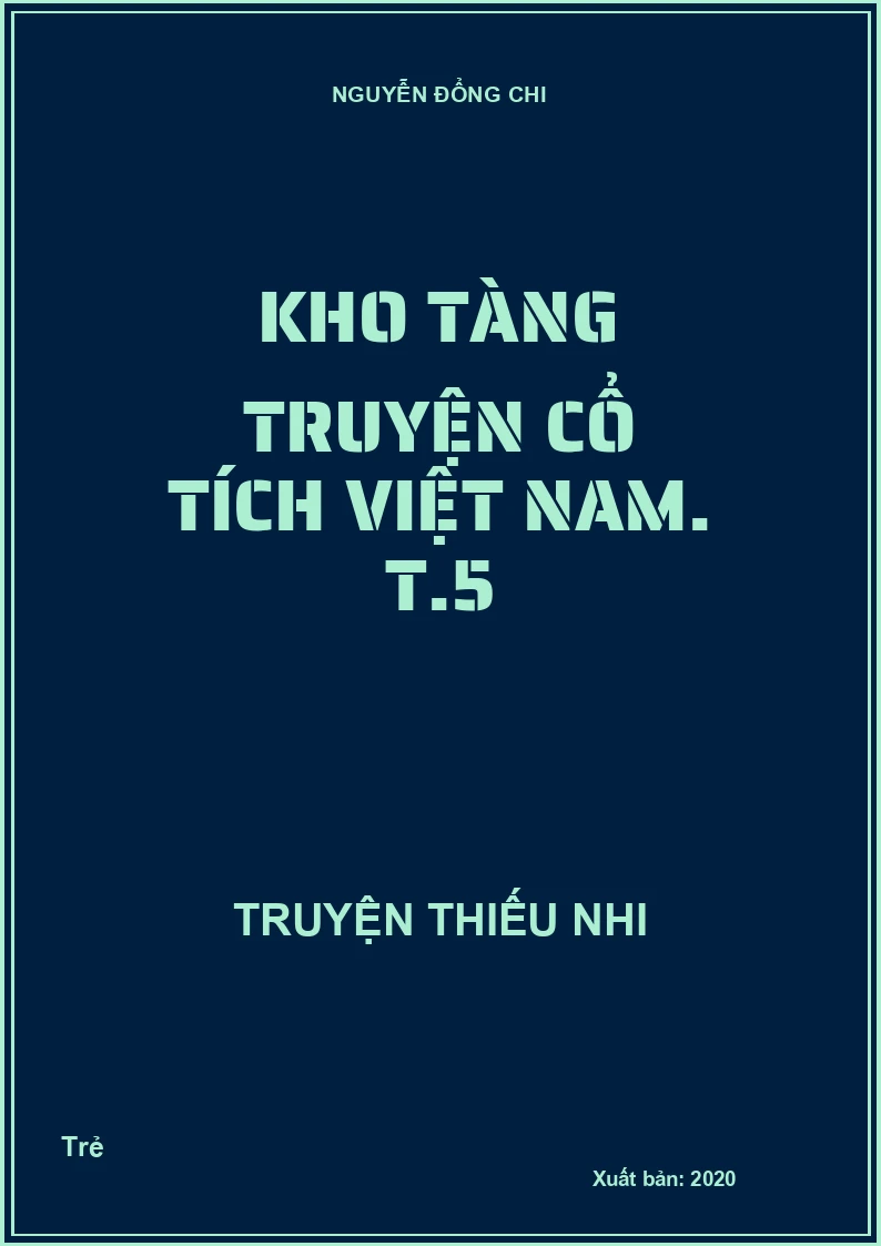 Kho tàng truyện cổ tích Việt Nam. T.5