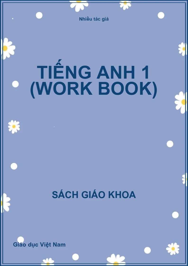 Tiếng anh 1 (work book)