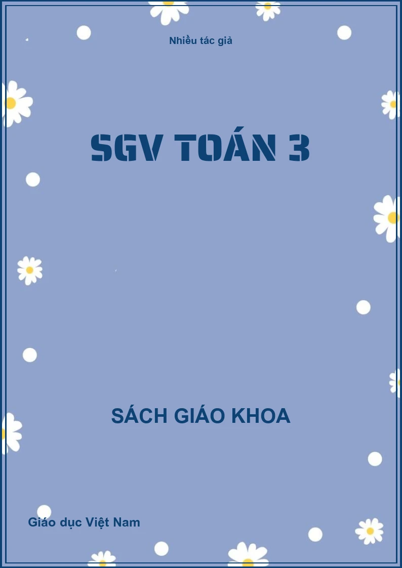 SGV Toán 3