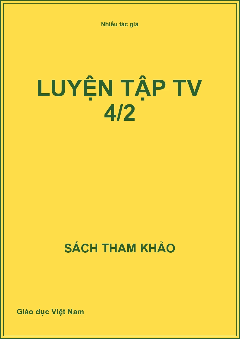 Luyện tập TV 4/2