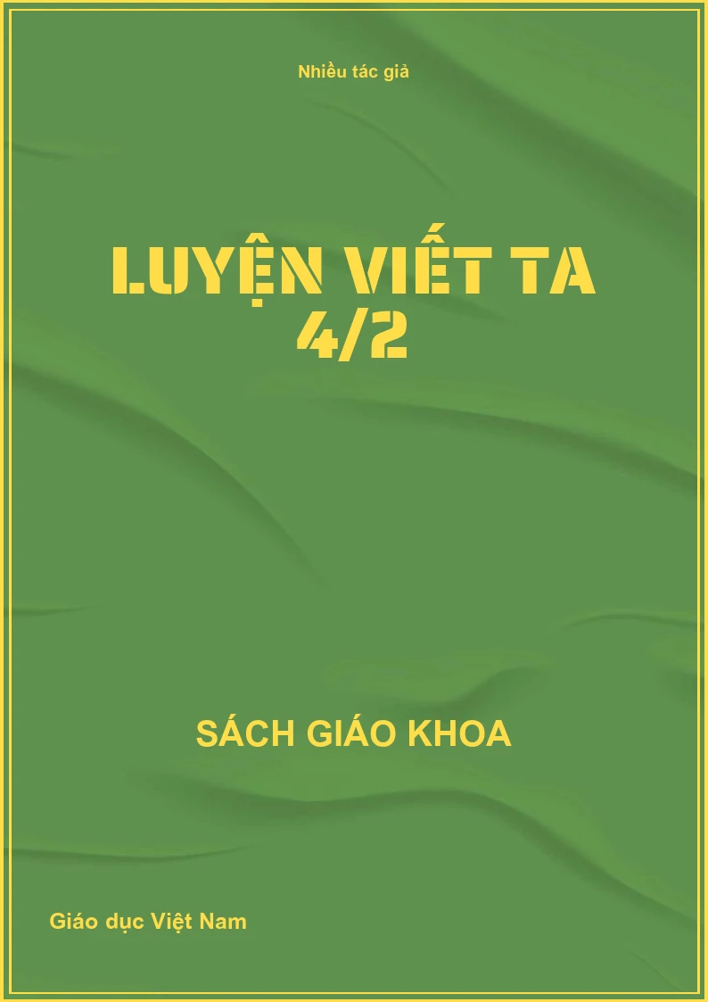 Luyện viết TA 4/2