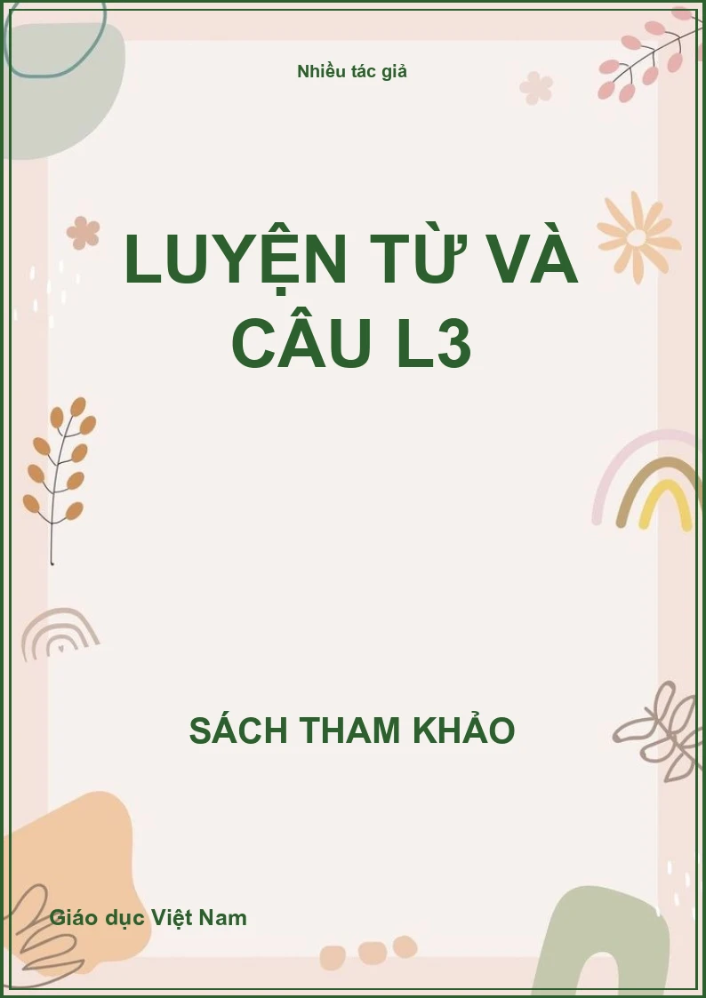 Luyện từ và câu L3