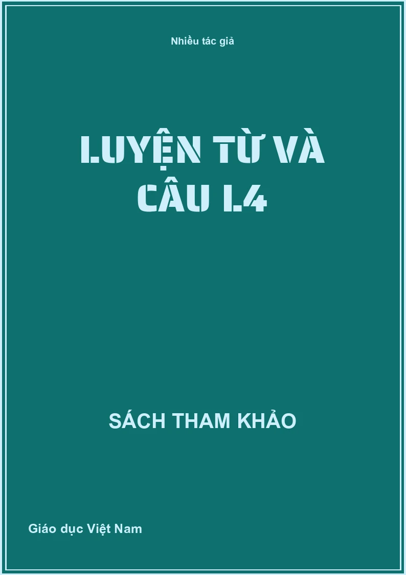 Luyện từ và câu L4