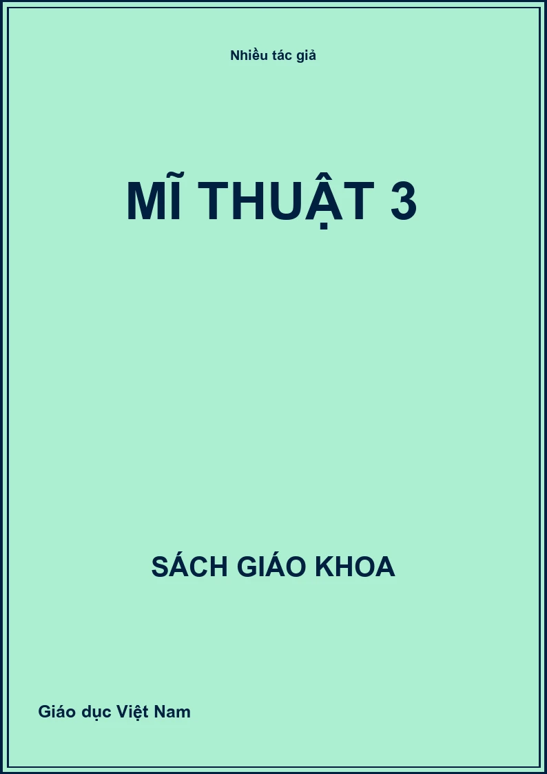 Mĩ thuật 3