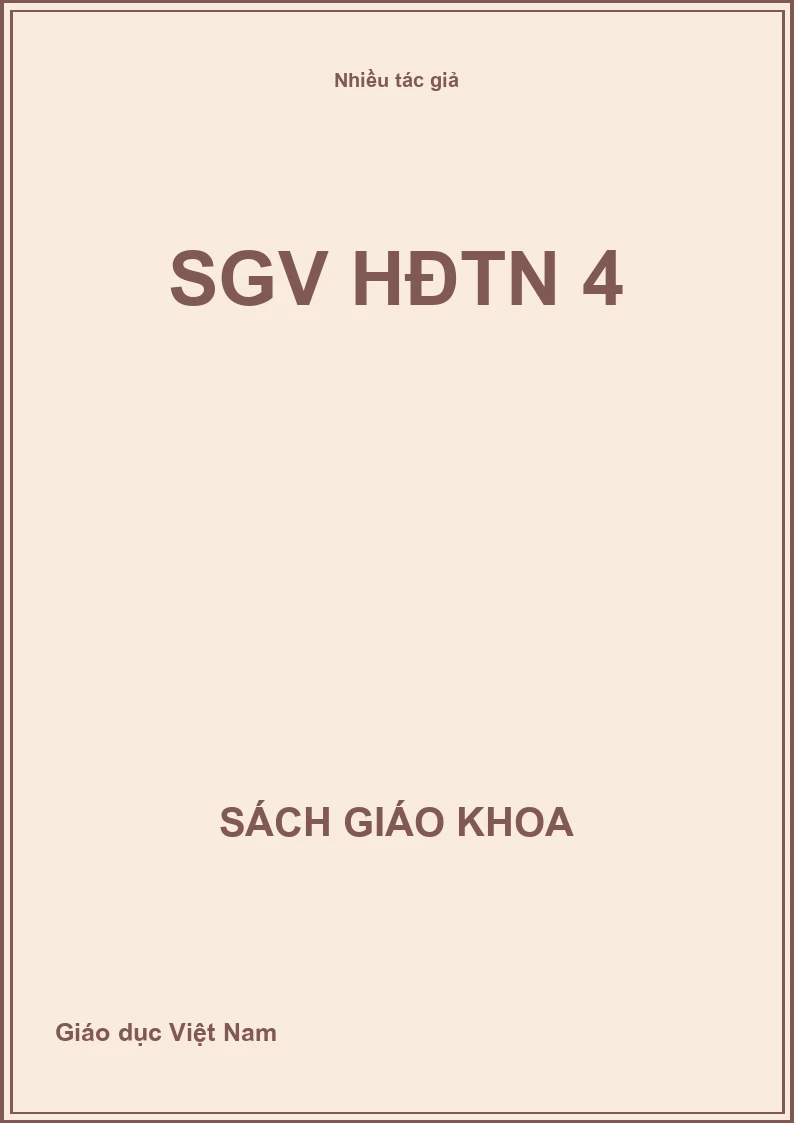 SGV HĐTN 4