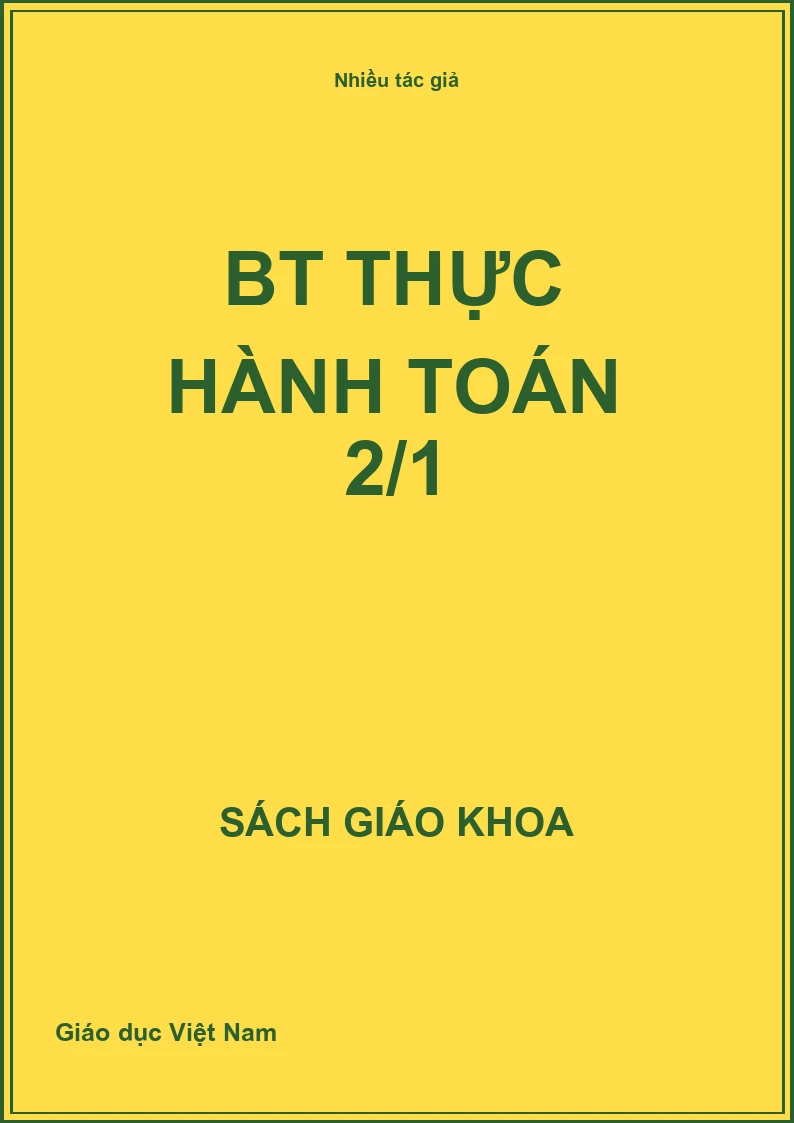 BT thực hành Toán 2/1
