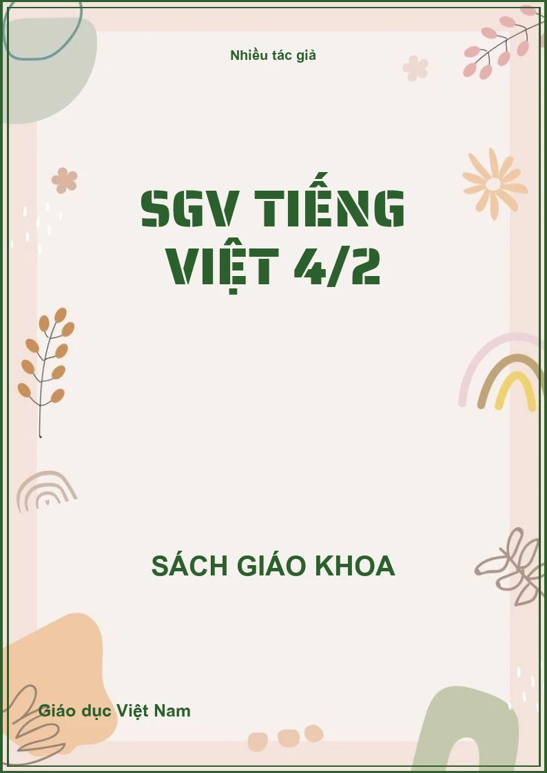 SGV Tiếng việt 4/2