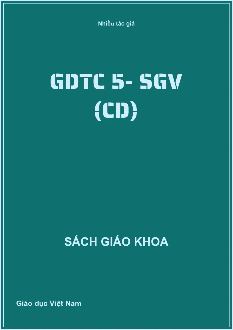 GDTC 5- SGV (CD)