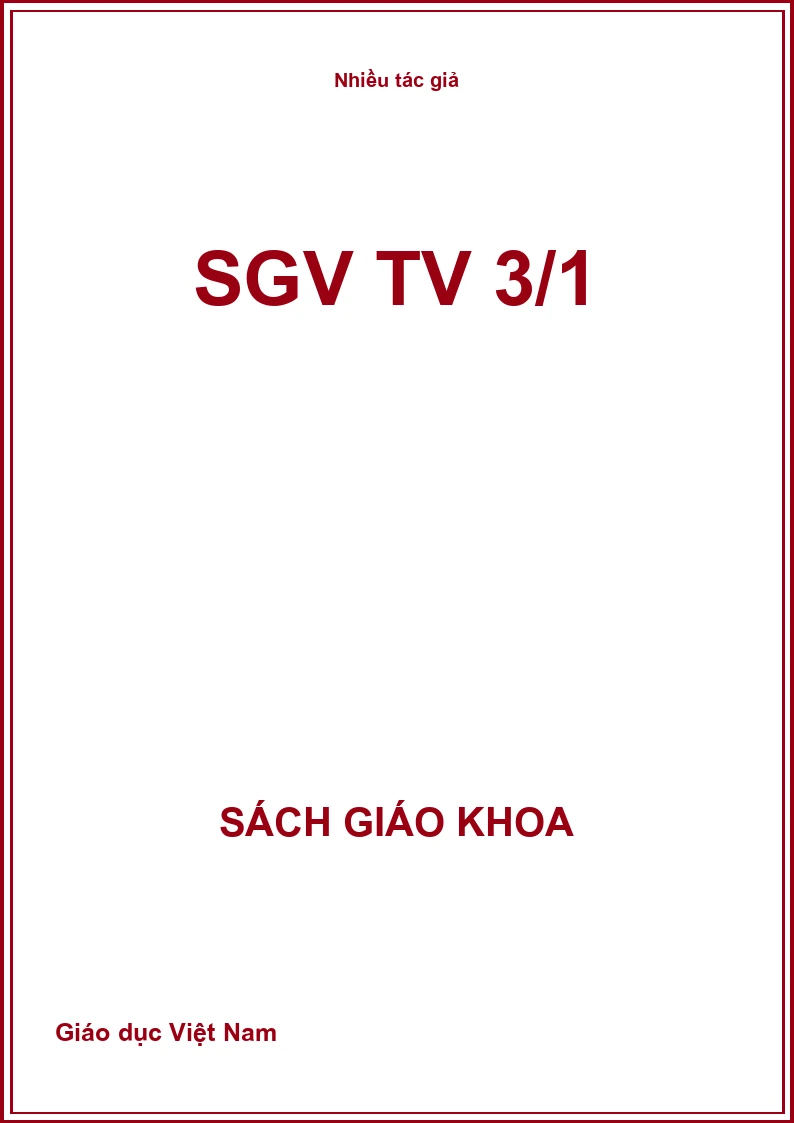 SGV TV 3/1