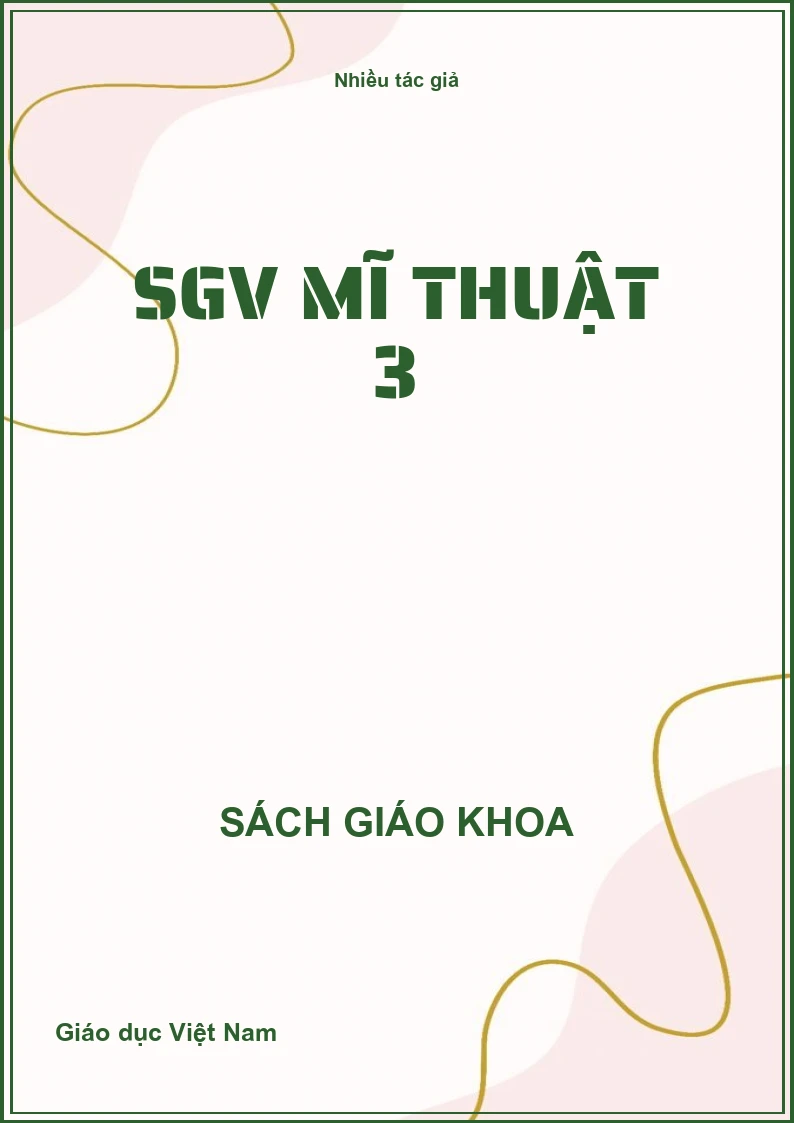 SGV Mĩ thuật 3