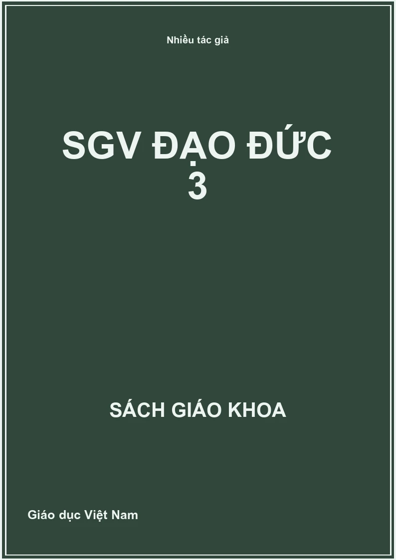 SGV Đạo đức 3