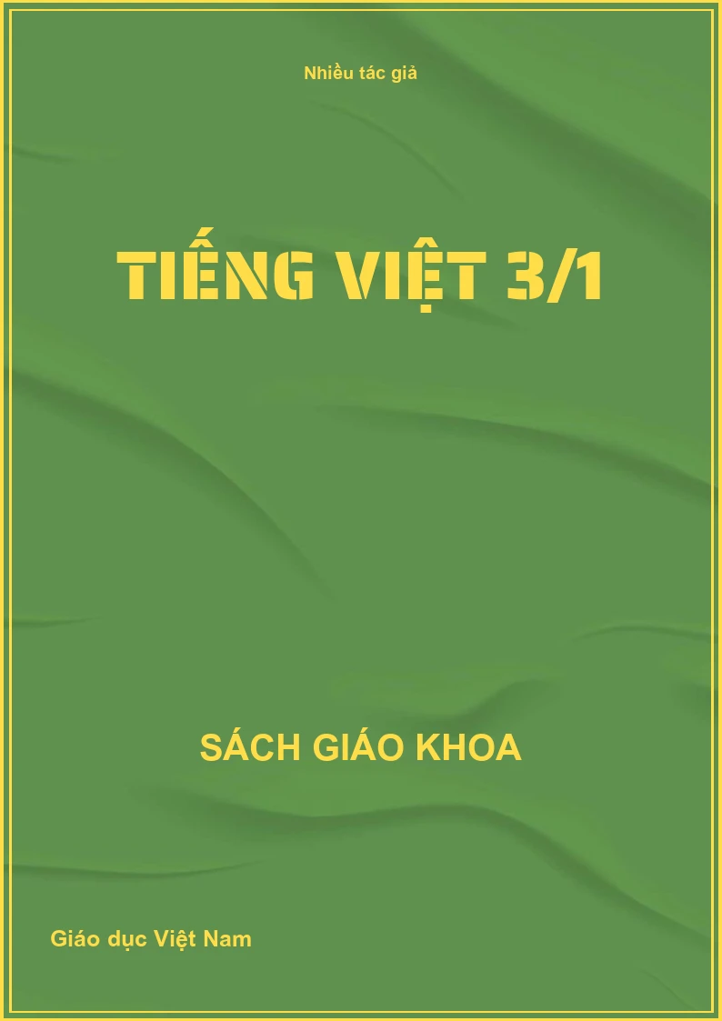 Tiếng việt 3/1