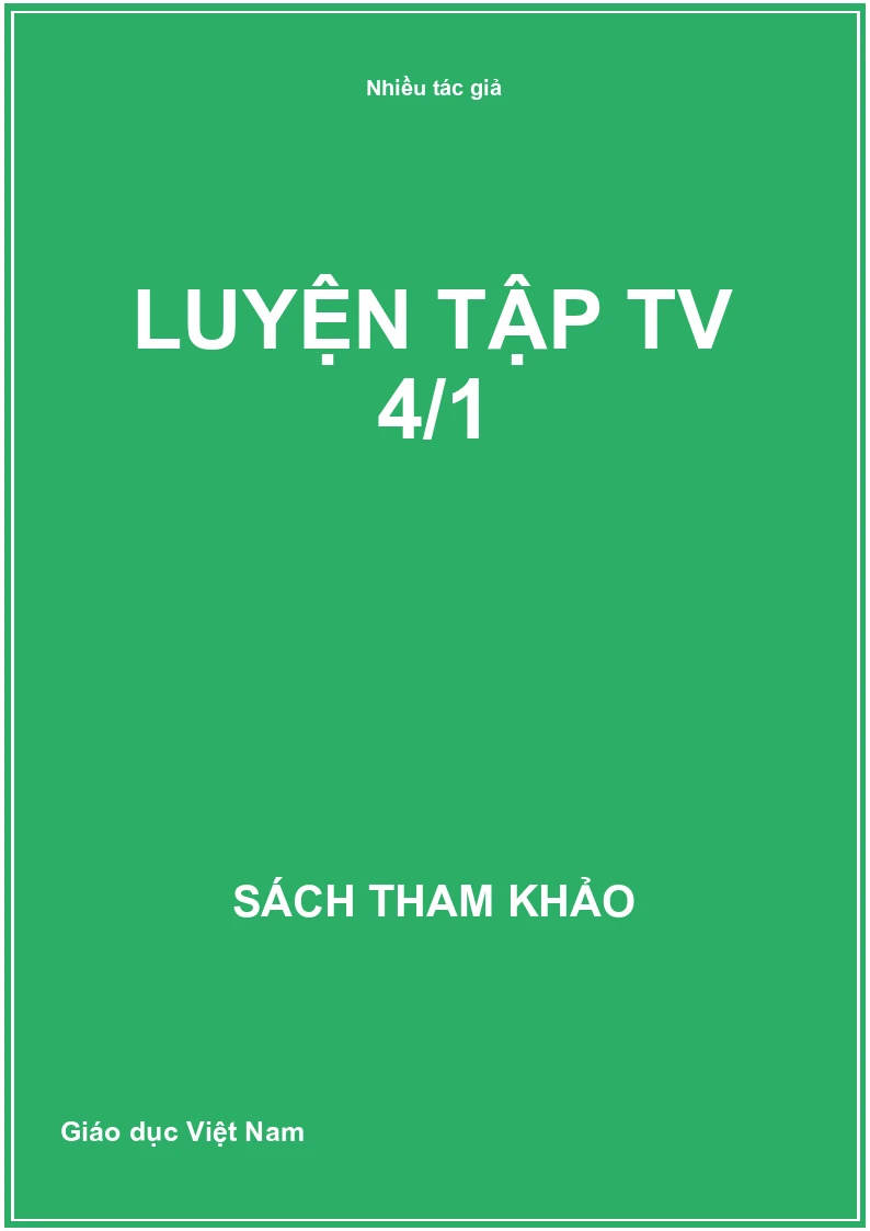 Luyện tập TV 4/1